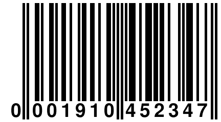 0 001910 452347