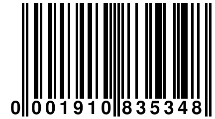 0 001910 835348