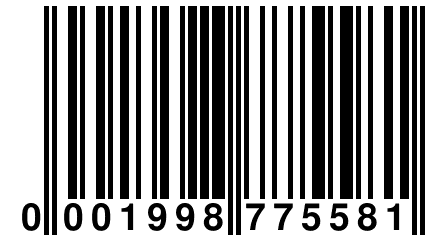 0 001998 775581