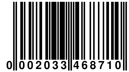 0 002033 468710