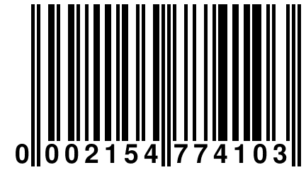 0 002154 774103