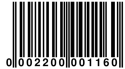 0 002200 001160