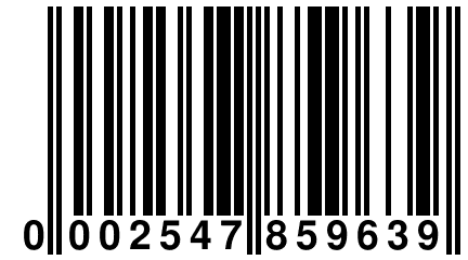 0 002547 859639