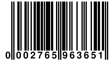 0 002765 963651