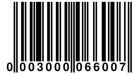 0 003000 066007