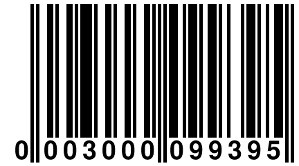 0 003000 099395