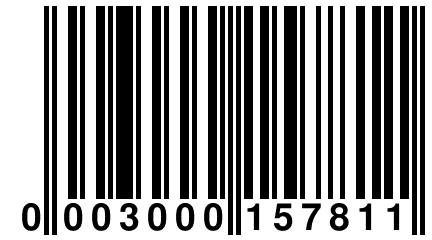 0 003000 157811