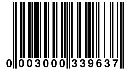 0 003000 339637