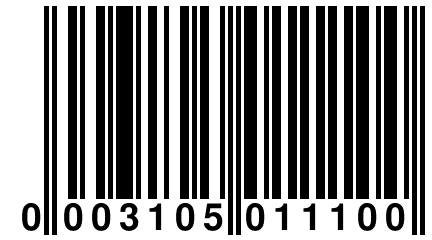 0 003105 011100