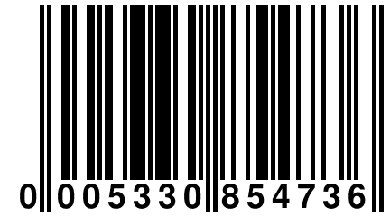 0 005330 854736