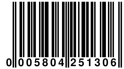 0 005804 251306