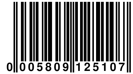 0 005809 125107