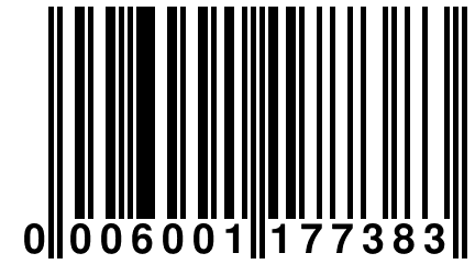 0 006001 177383