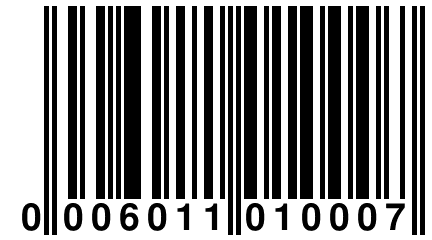 0 006011 010007