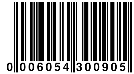 0 006054 300905