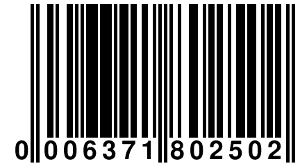 0 006371 802502