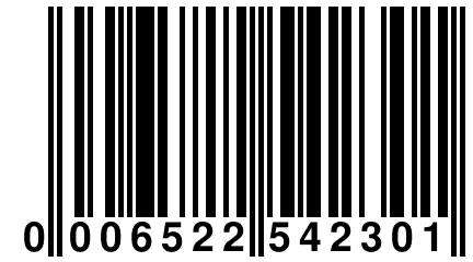 0 006522 542301