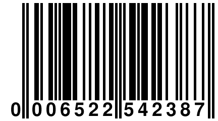 0 006522 542387