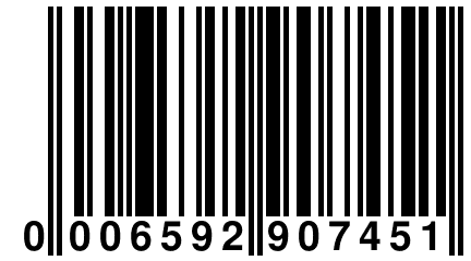 0 006592 907451