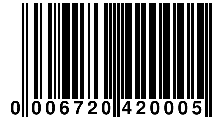 0 006720 420005