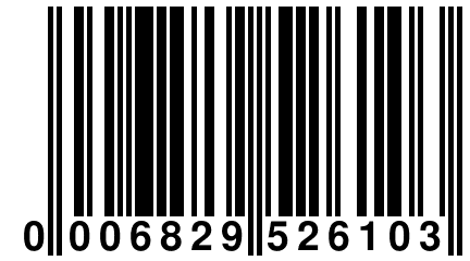 0 006829 526103