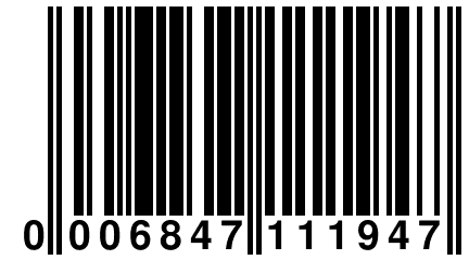 0 006847 111947