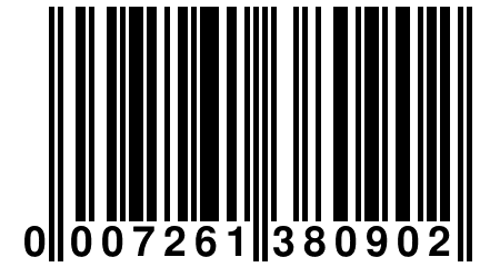 0 007261 380902