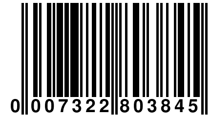 0 007322 803845