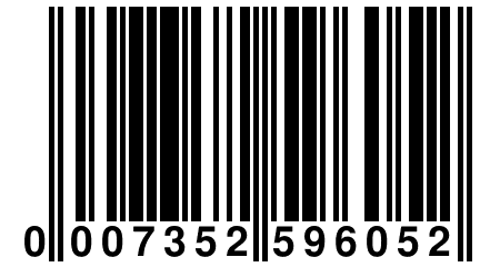 0 007352 596052