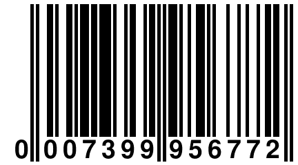 0 007399 956772