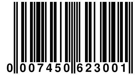 0 007450 623001