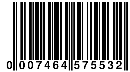 0 007464 575532