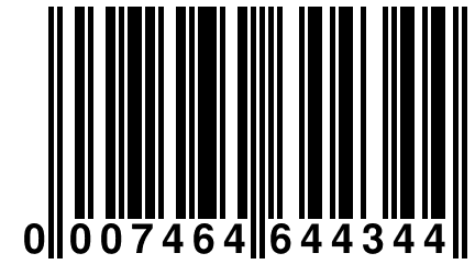 0 007464 644344