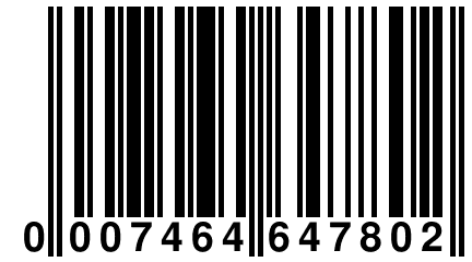 0 007464 647802