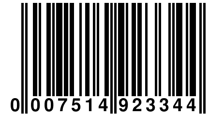 0 007514 923344