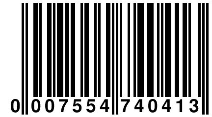 0 007554 740413