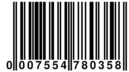 0 007554 780358