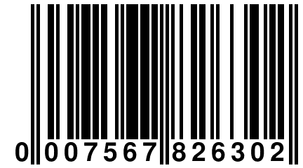 0 007567 826302