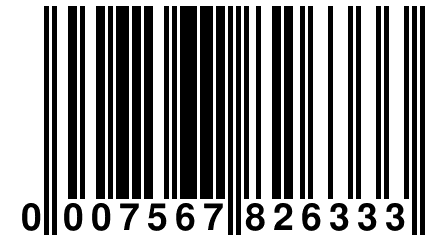 0 007567 826333