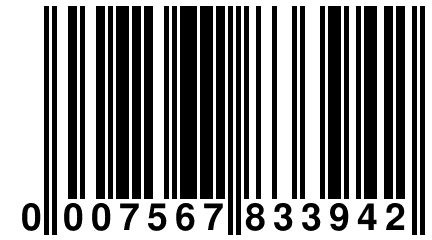 0 007567 833942