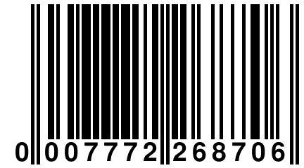 0 007772 268706