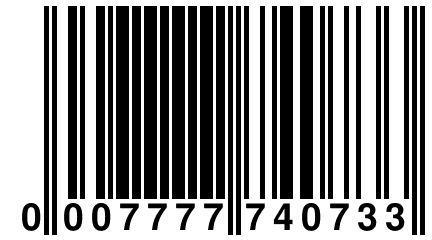 0 007777 740733