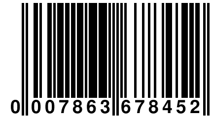 0 007863 678452