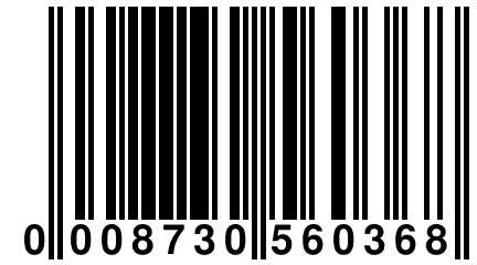 0 008730 560368