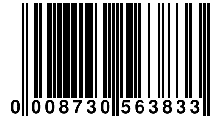 0 008730 563833