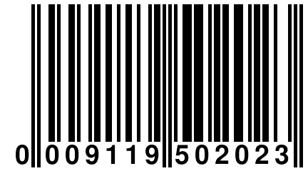 0 009119 502023