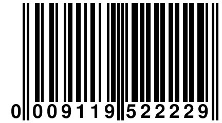 0 009119 522229