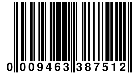 0 009463 387512