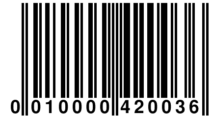 0 010000 420036