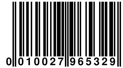 0 010027 965329